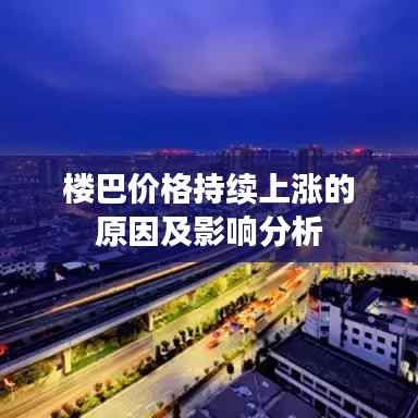 楼巴价格持续上涨的原因及影响分析
