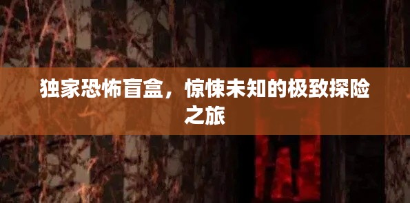 独家恐怖盲盒,惊悚未知的极致探险之旅
