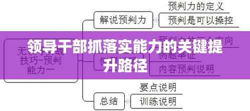 领导干部抓落实能力的关键提升路径