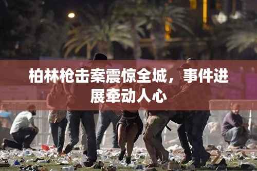 柏林枪击案震惊全城,事件进展牵动人心