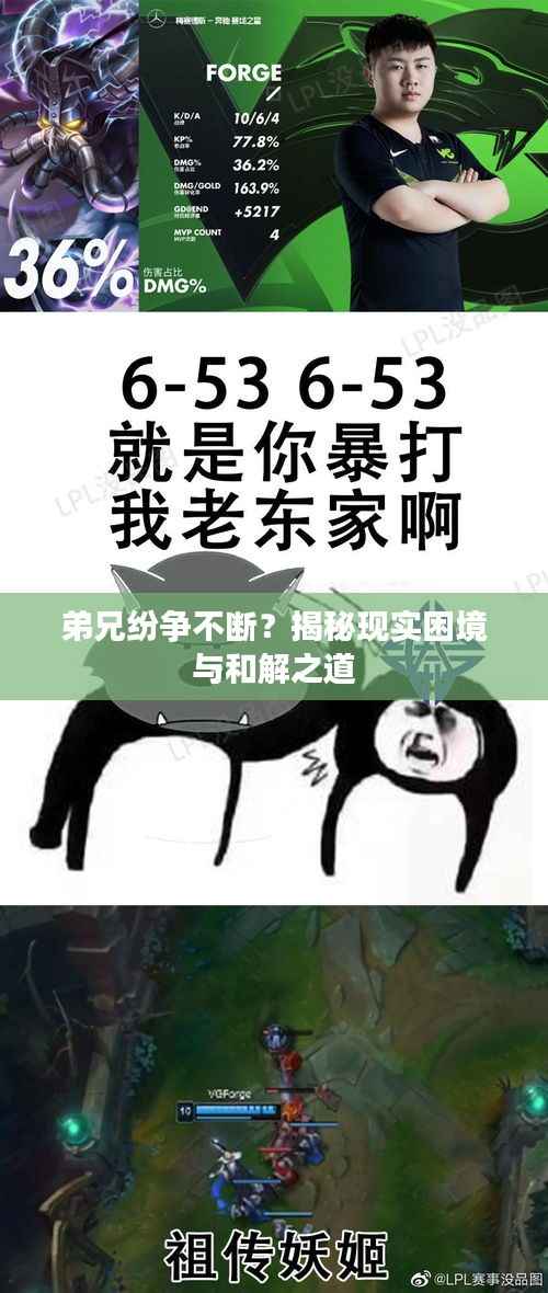 弟兄纷争不断?揭秘现实困境与和解之道