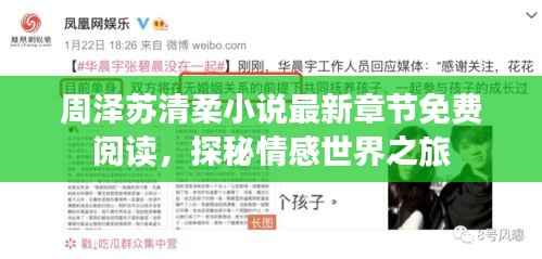 周泽苏清柔小说最新章节免费阅读,探秘情感世界之旅