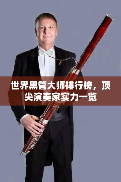 世界黑管大师排行榜,顶尖演奏家实力一览
