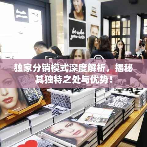 独家分销模式深度解析,揭秘其独特之处与优势!