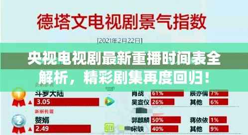 央视电视剧最新重播时间表全解析,精彩剧集再度回归!
