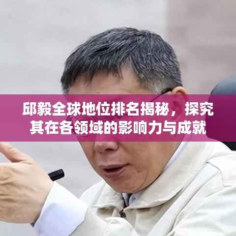 邱毅全球地位排名揭秘,探究其在各领域的影响力与成就