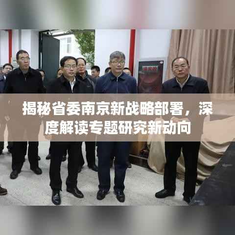 揭秘省委南京新战略部署,深度解读专题研究新动向