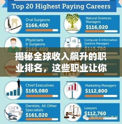 揭秘全球收入飙升的职业排名,这些职业让你轻松实现财富自由!