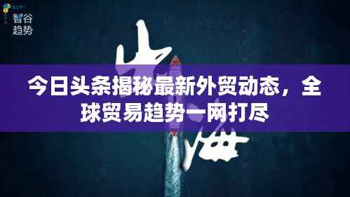 今日头条揭秘最新外贸动态,全球贸易趋势一网打尽